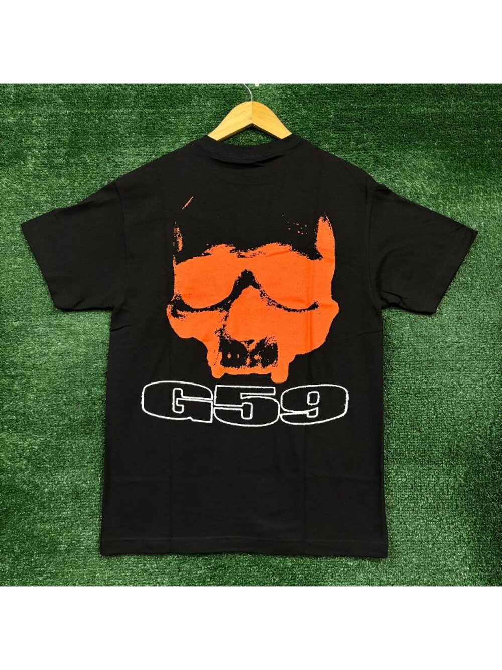 G59 Records x The Sunshine Skull Logo Hip-Hop T-Shirt Size Medium
